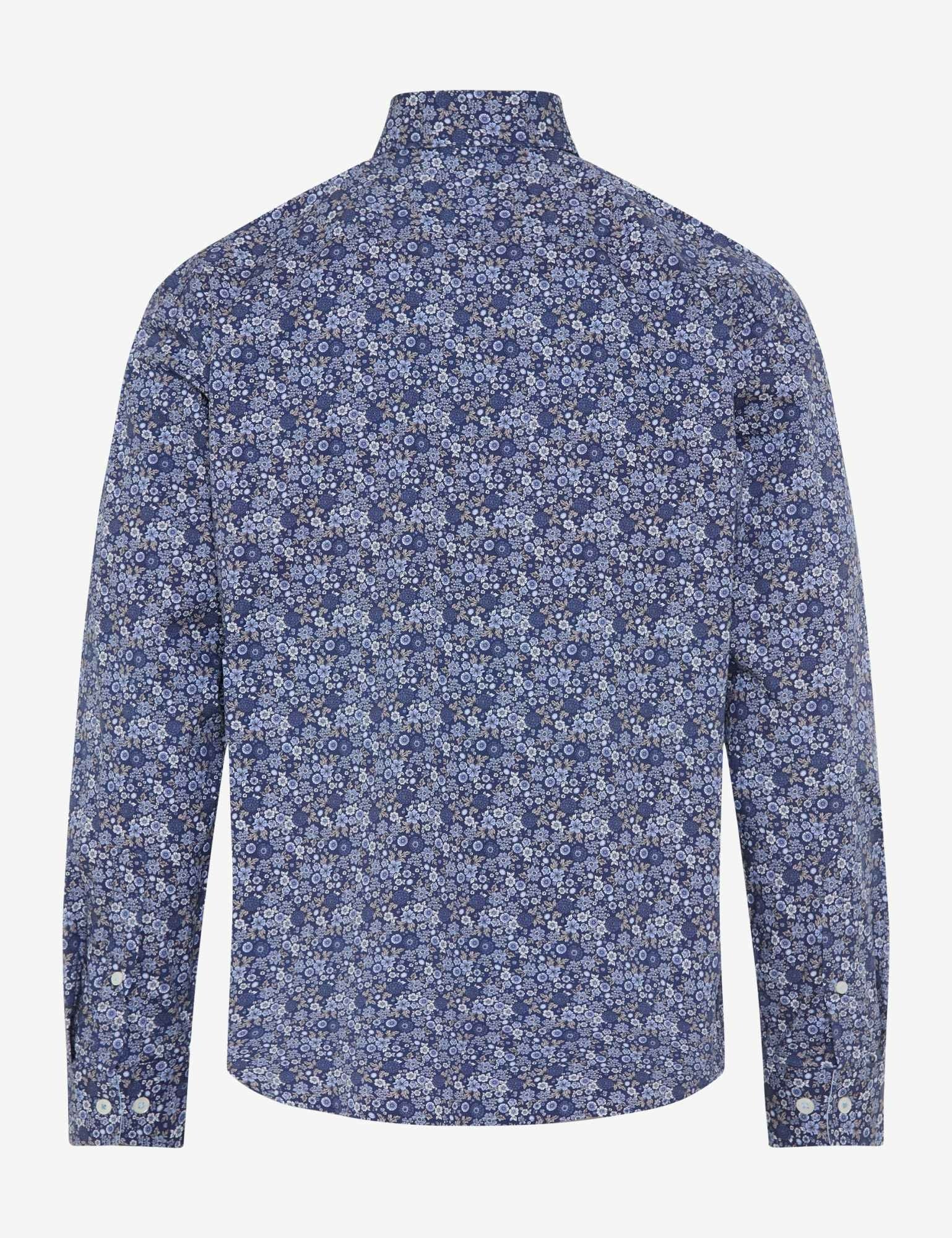 BRAX HAROLD P Hemd - Dusk Blossom Navy - 74420500 74-0035-24 von BRAX