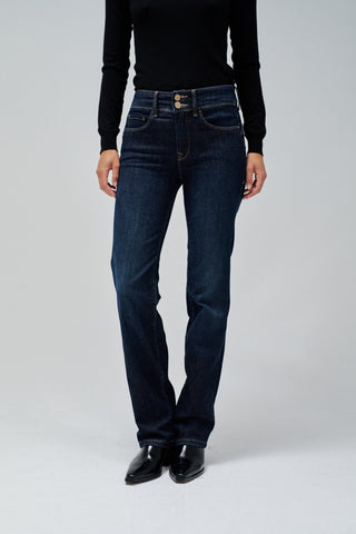 SALSA Secret Push In Secret Push In Straight Jeans - Midnight Stitchwash - 21009723.853