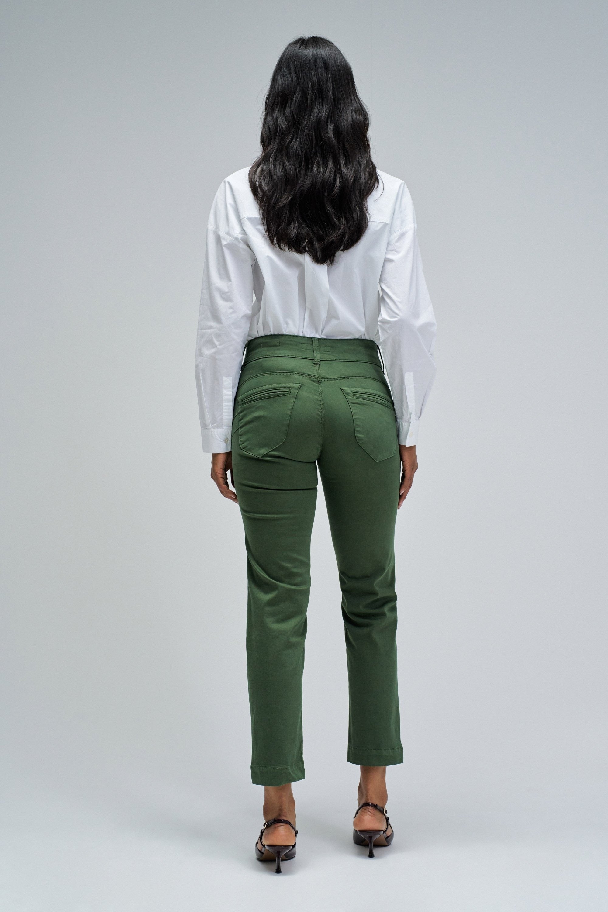 SALSA Secret Push In Chino - Forest Olive Shine - 21009716.530 von Salsa