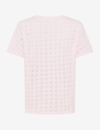 BRAX CAELEN.S Kurzarm T-Shirt - Blush Petal Lace - 90663400 90-0018-87