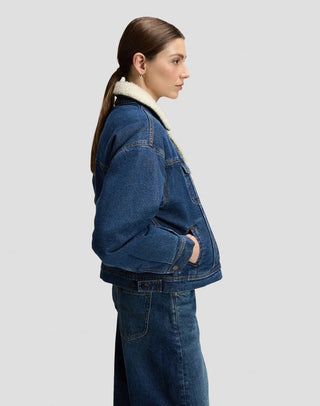 LEE RELAXED SHERPA RIDER Jeansjacke dandy 112385716