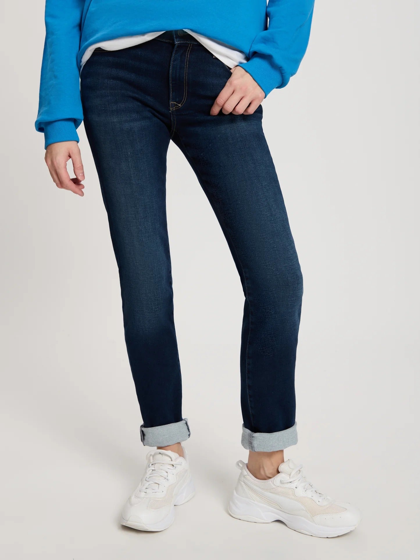 CROSS JEANS ANYA Jeans - Deep Navy Glow - P489-263
