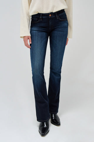 SALSA Wonder Push Up Bootcut - Midnight Indigo Blue - 21008774.853