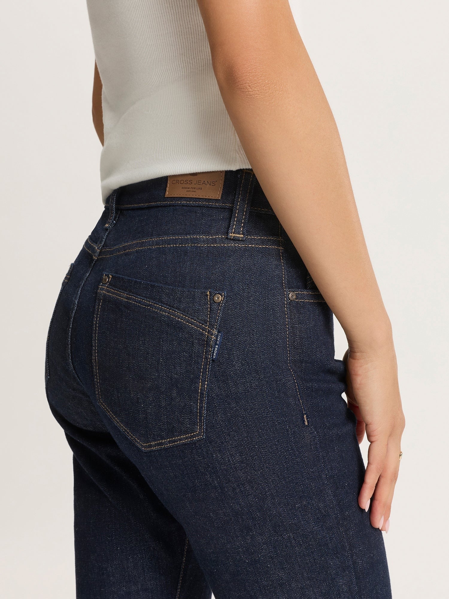 CROSS JEANS LAUREN Five Pocket - Deep Night Indigo - H485-034 von Cross Jeans