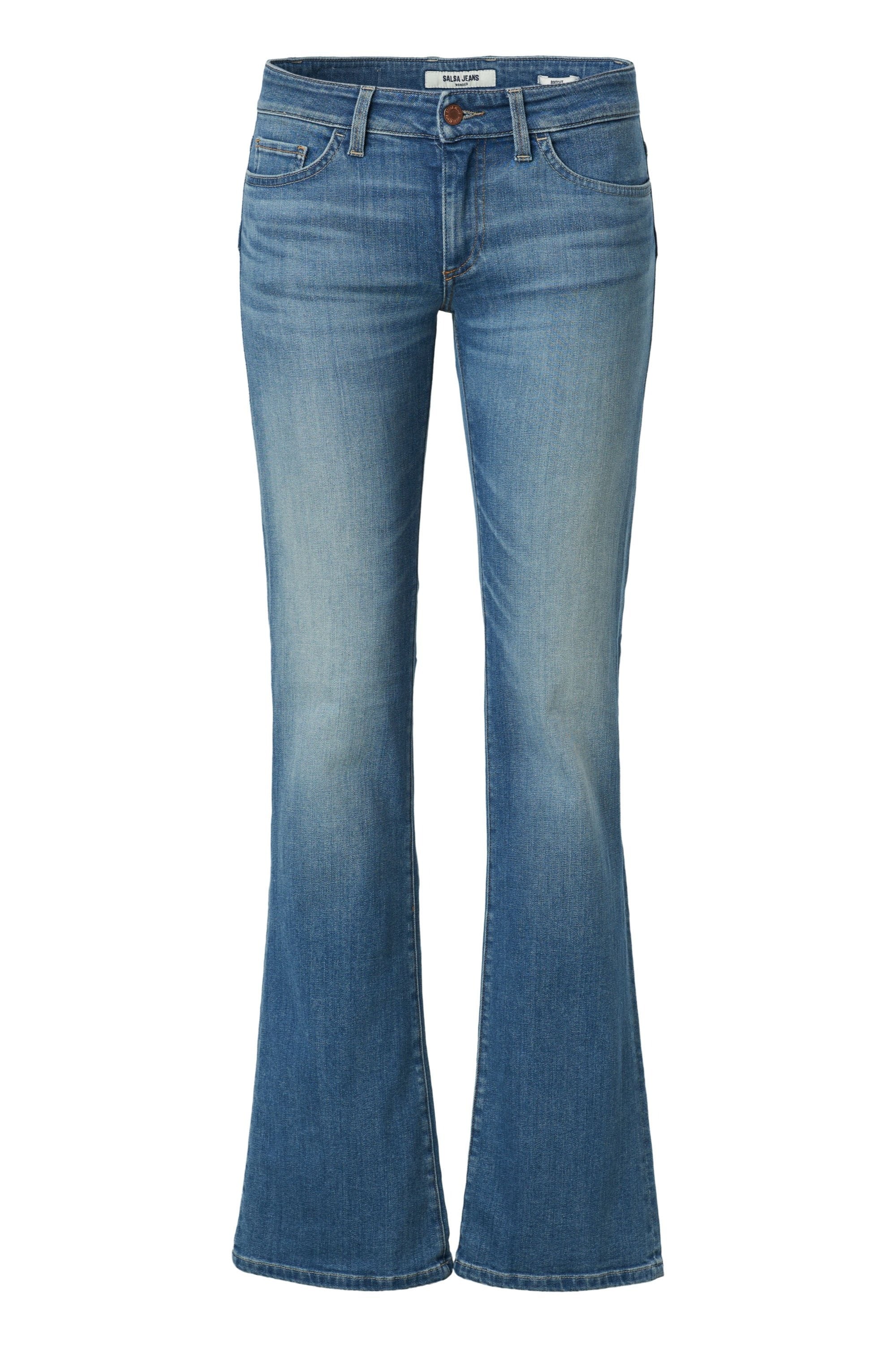 SALSA Wonder Push Up Bootcut - Seabreeze Denim Blue - 21008780.852