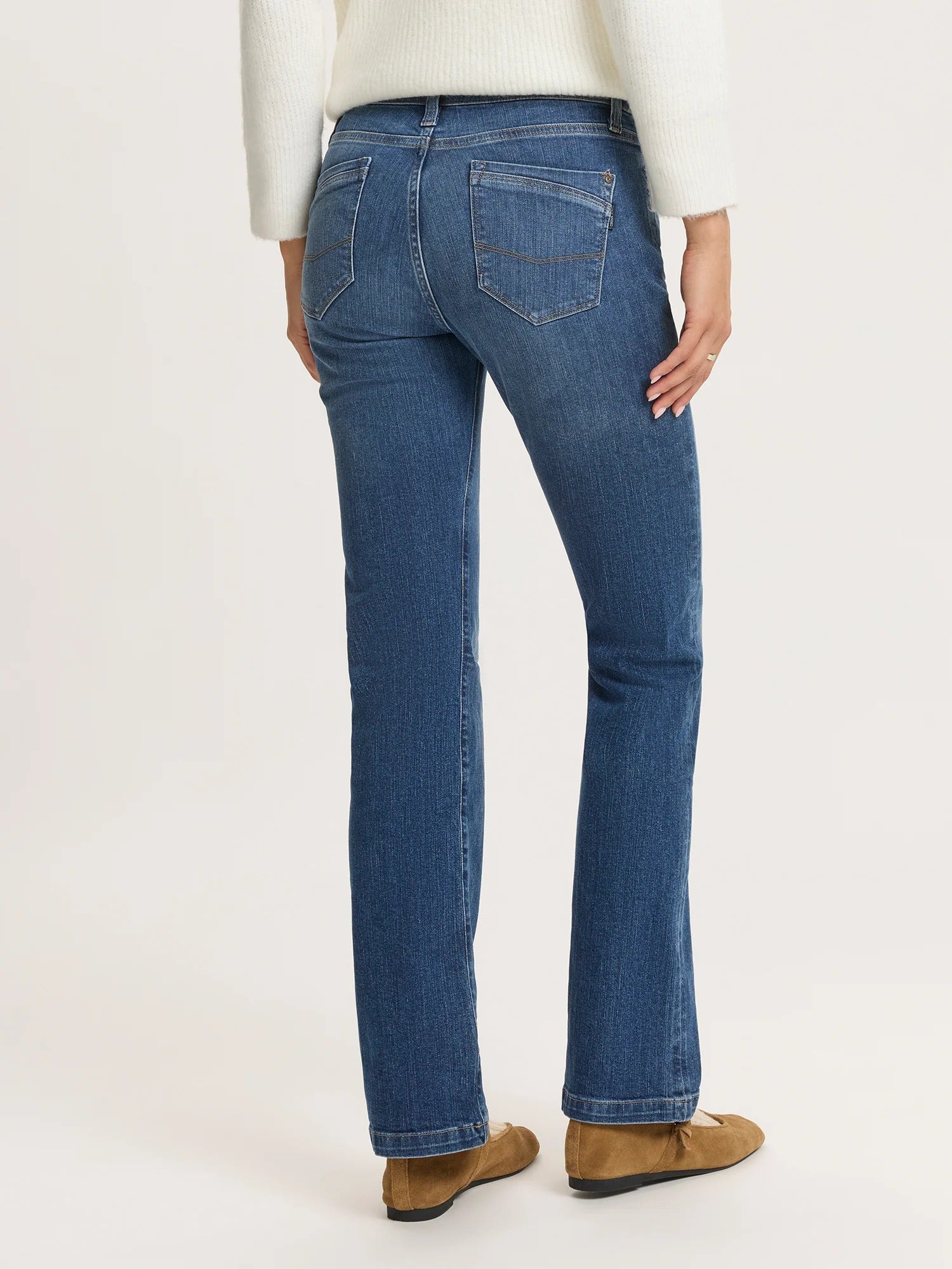 CROSS JEANS Lauren Schlaghose - Blue Harbor Wash - H485-033 von Cross Jeans