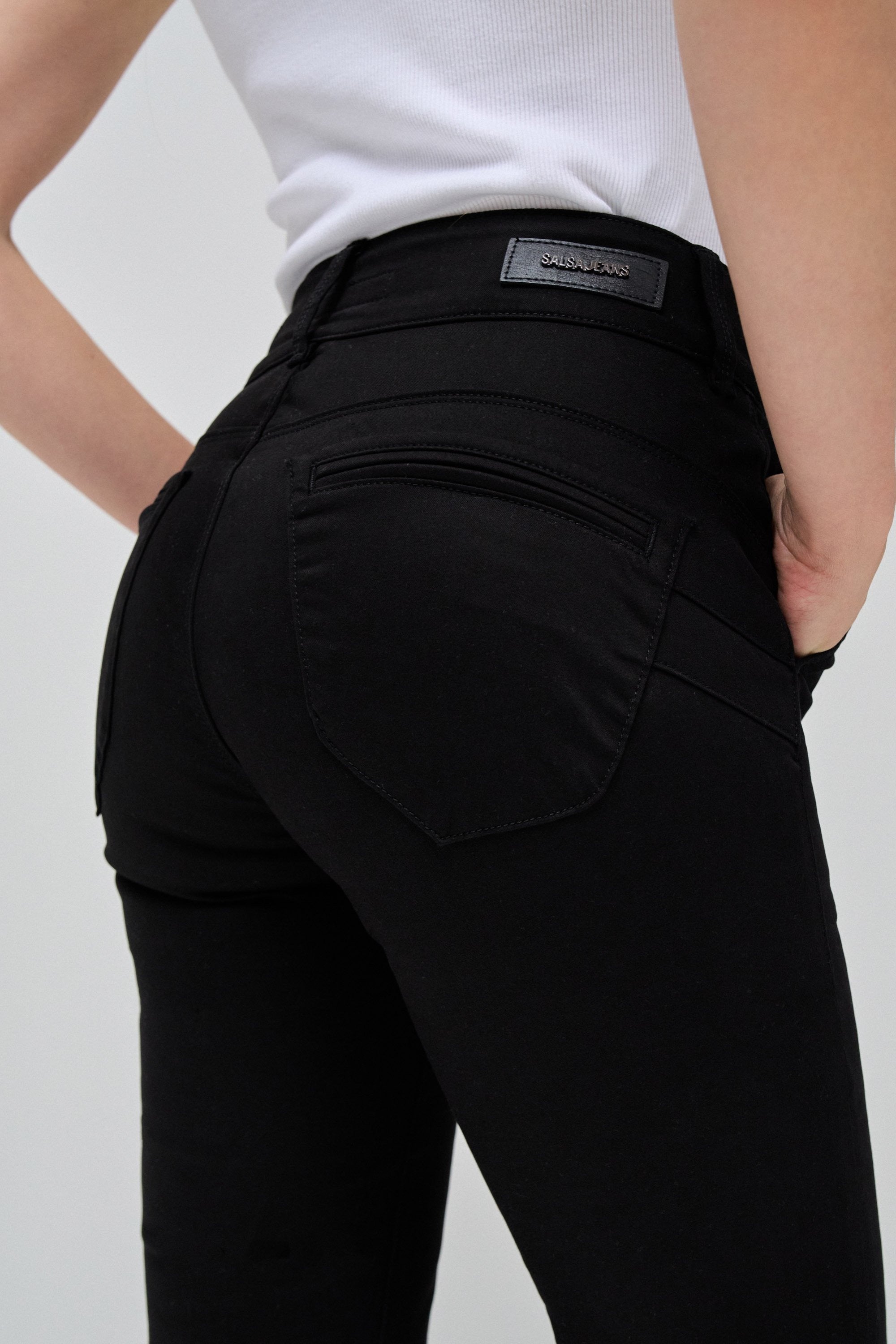 SALSA JEANS SECRET CHINO PUSH IN black 21009739.000 von Salsa