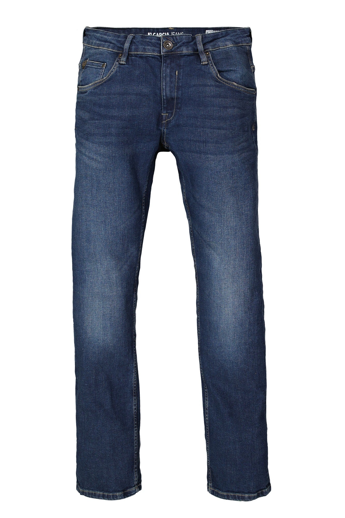 GARCIA RUSSO Straight Jeans - Indigo Canyon Blue - 610.3975