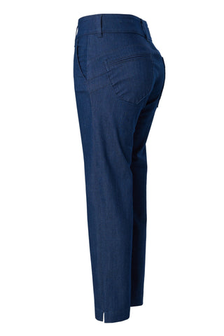 SALSA Chino Secret Push In Cropped Slim - Indigo Blue Black - 21009705.852