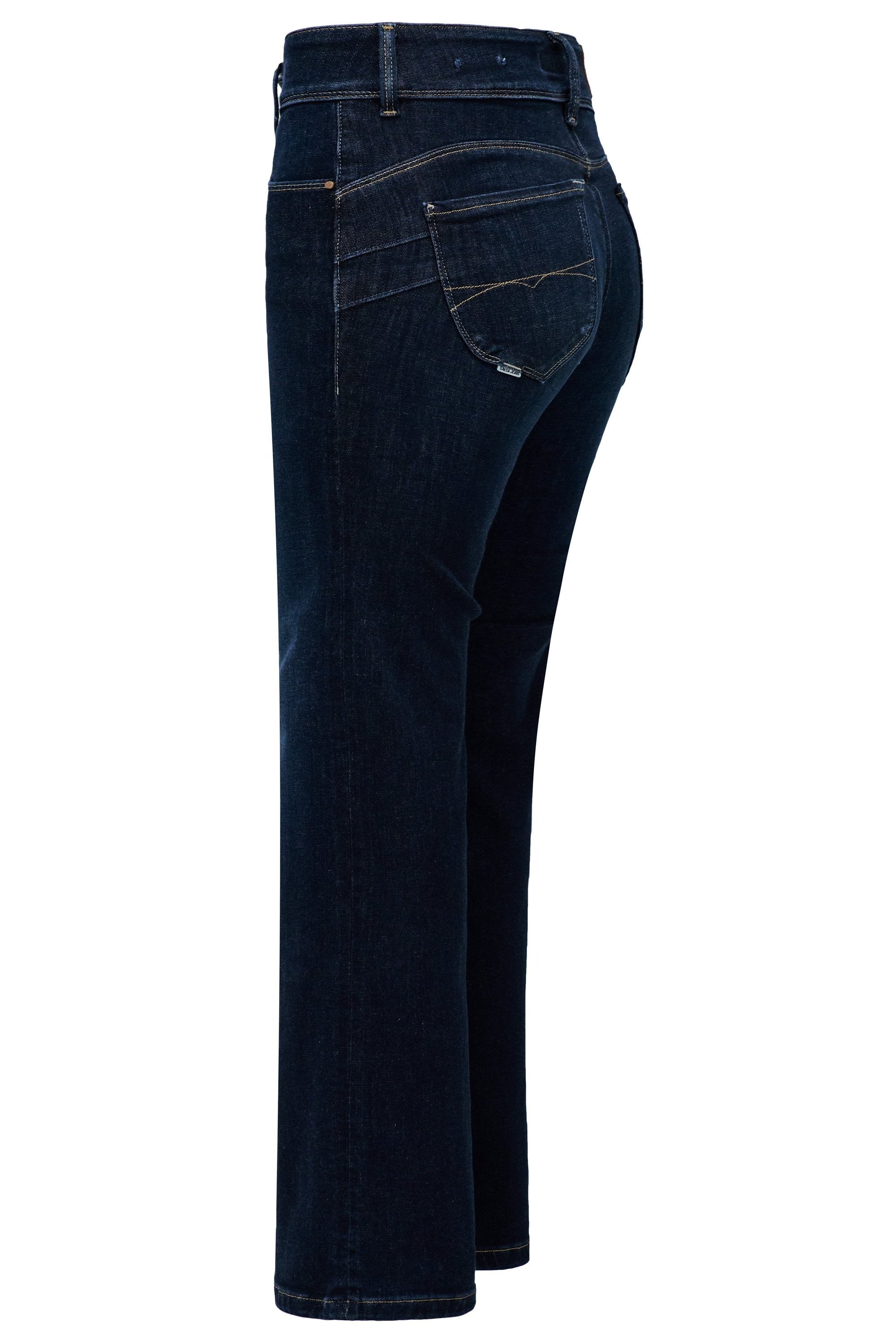 SALSA Secret Push In Secret Push In Straight Jeans - Midnight Stitchwash - 21009723.853