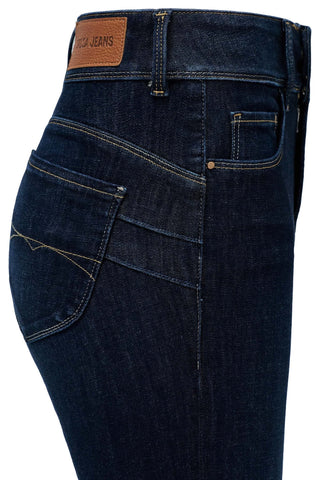 SALSA Secret Push In Secret Push In Straight Jeans - Midnight Stitchwash - 21009723.853