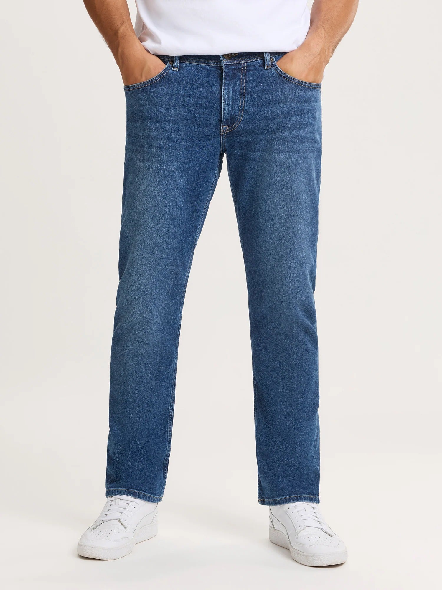 CROSS JEANS Dylan Jeans - Deep Atlantic Navy - E195-160