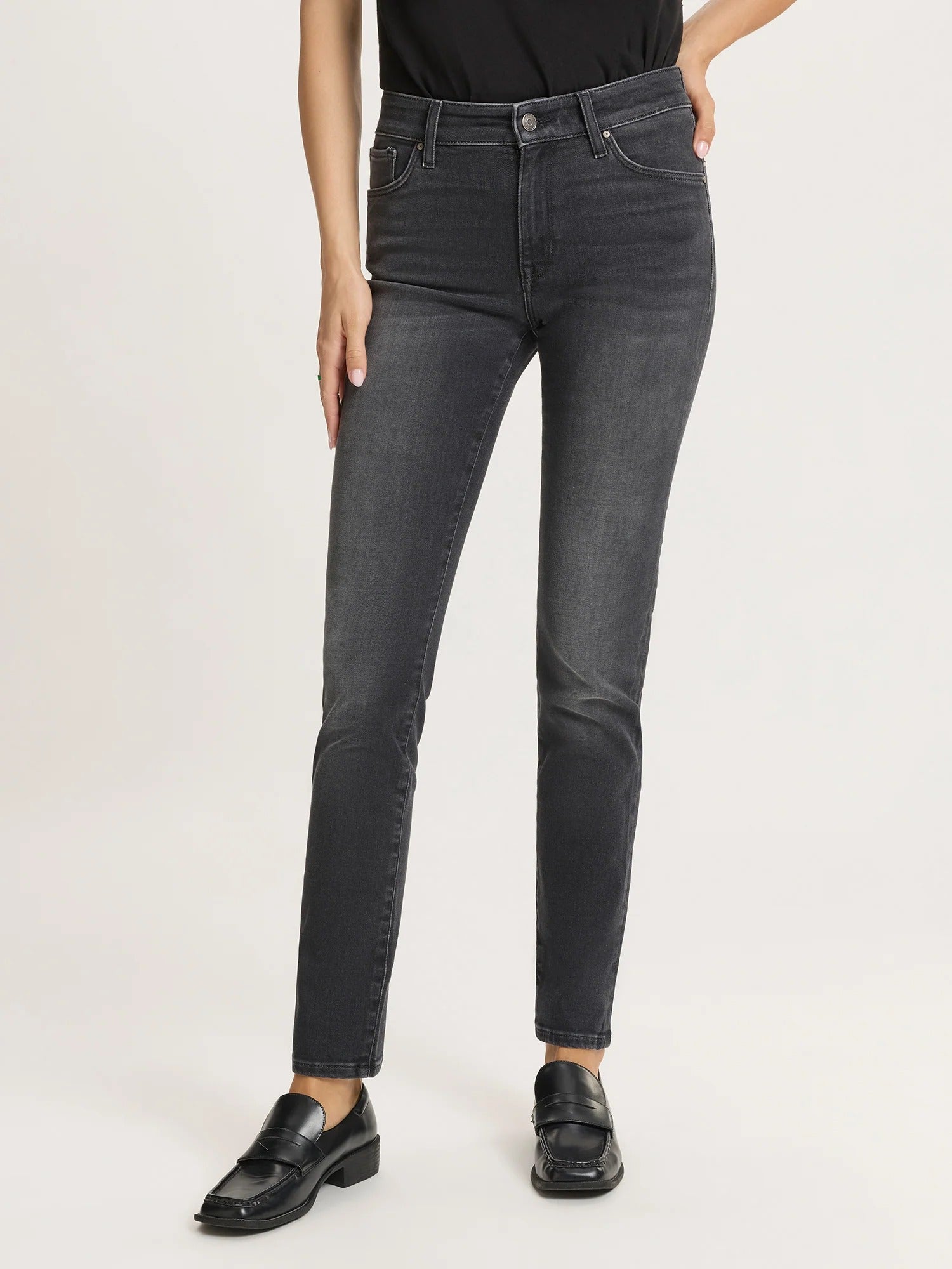 CROSS JEANS Anya Five Pocket - Midnight Slate - P489-275