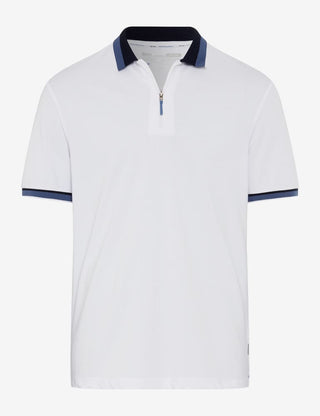 BRAX PERCY Poloshirt - Crisp Snow White - 70428600 26-4778-99