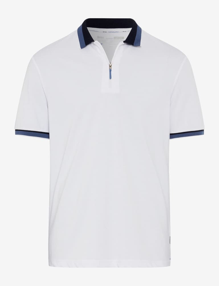 BRAX PERCY Poloshirt - Crisp Snow White - 70428600 26-4778-99
