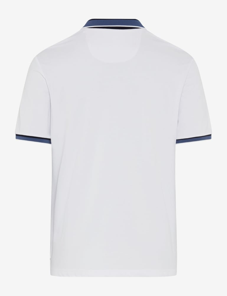 BRAX PERCY Poloshirt - Crisp Snow White - 70428600 26-4778-99