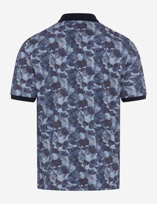 BRAX PERRY P Poloshirt - Ink Indigo Bloom - 70431000 26-4778-23