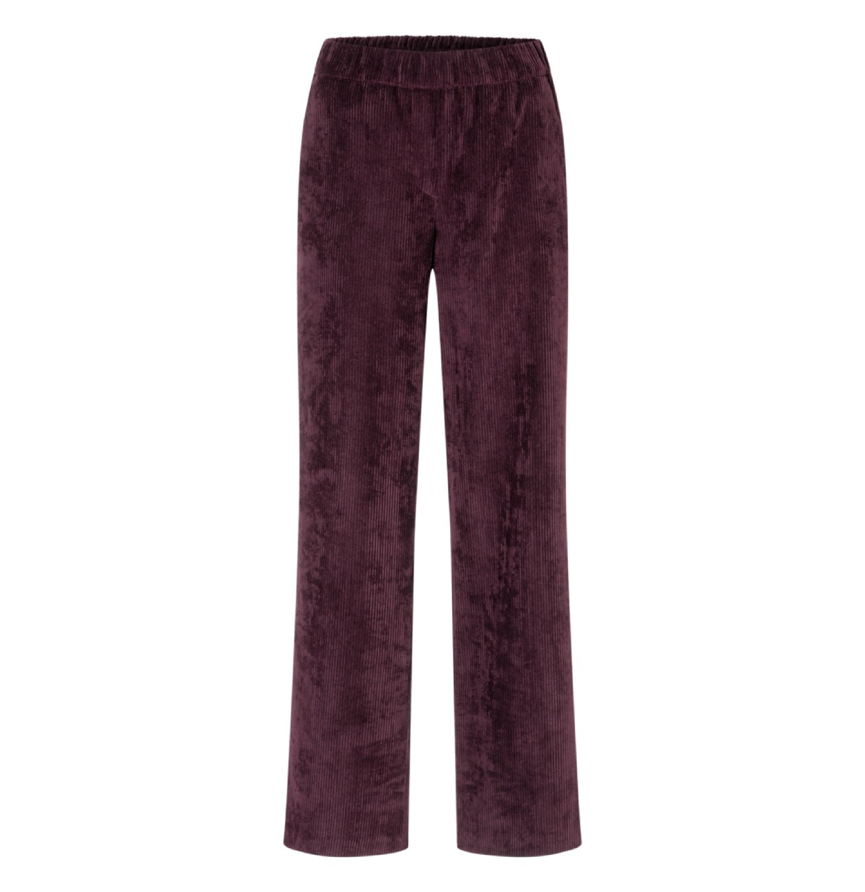 MAC CHIARA Stoffhose - Aubergine Velvet Bloom - 3051-00-0410L-780