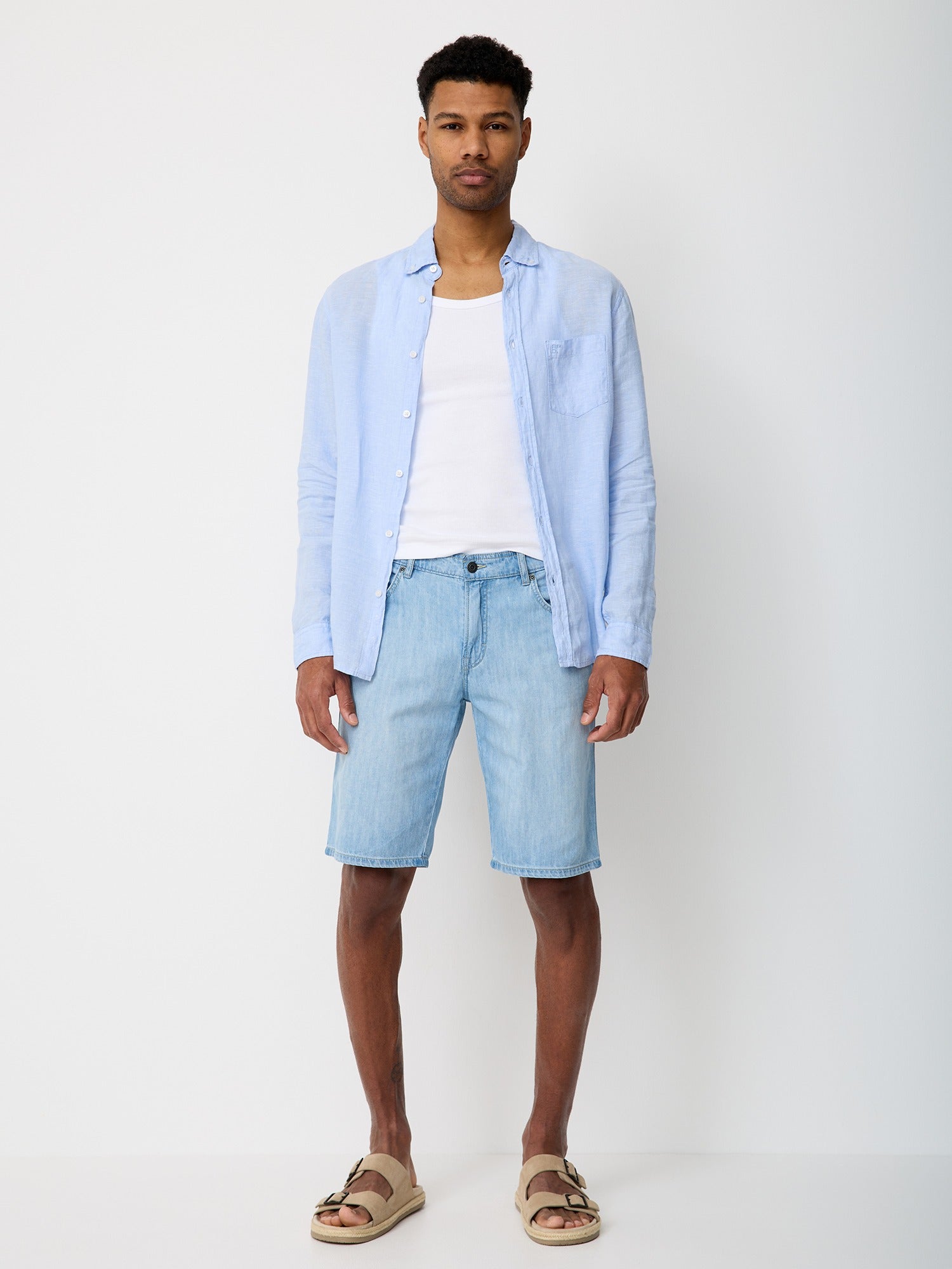PADDOCKS BEN Shorts light blue used 80295 7865.4352 - LIGHT DENIM von Paddocks