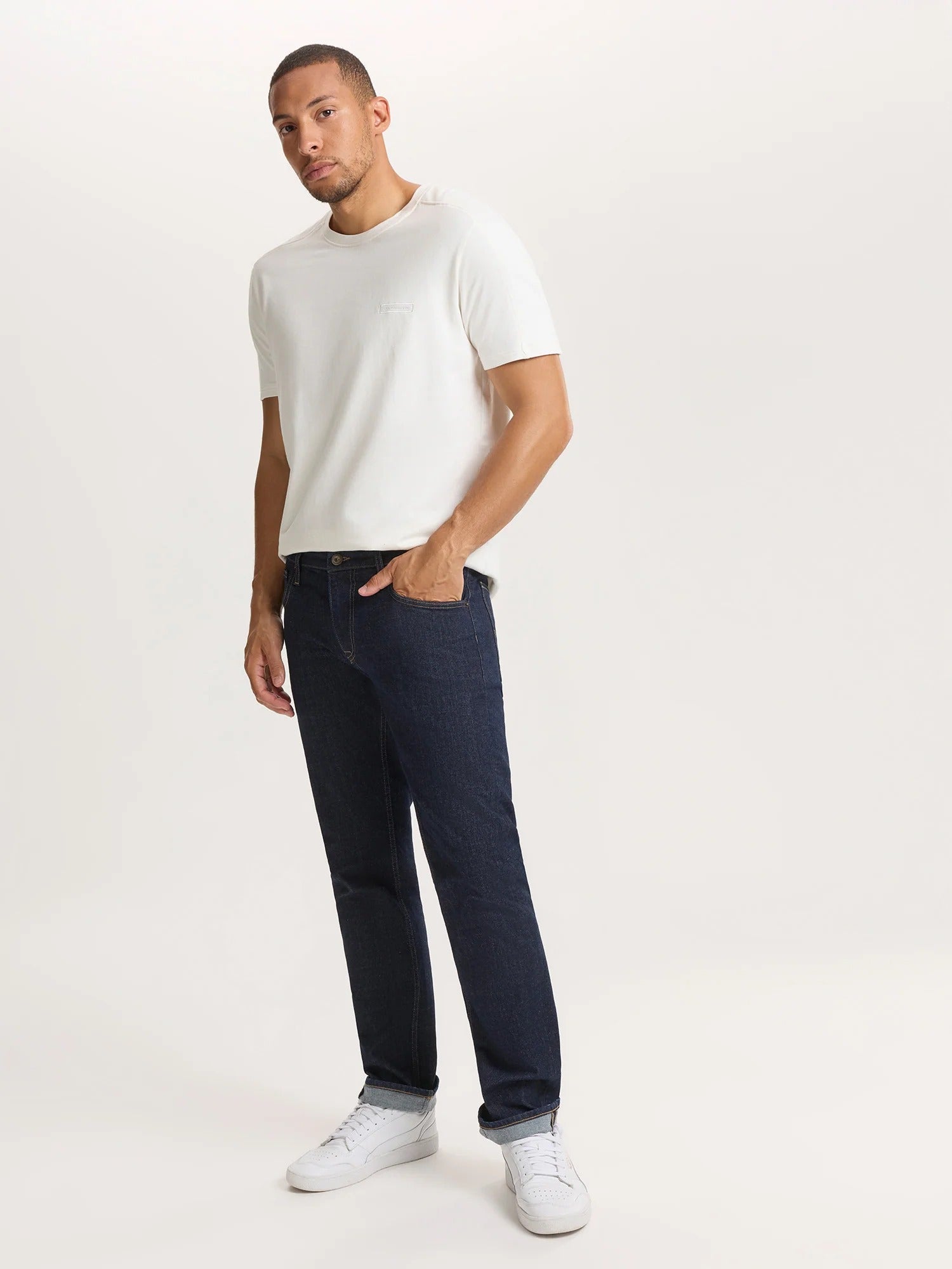 CROSS JEANS DAMIEN Jeans - Ink Indigo Blue - E198-123 von Cross Jeans