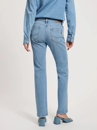 CROSS JEANS Lauren Schalmhose - Skywash Blue - H485-032