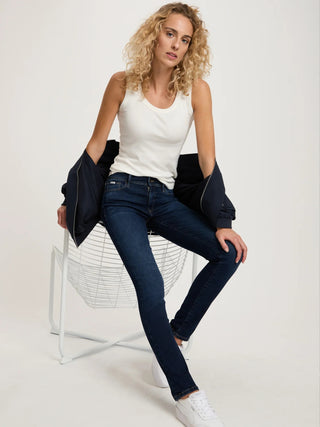 CROSS JEANS ANYA Jeans - Midnight Wash Blue - P489-245
