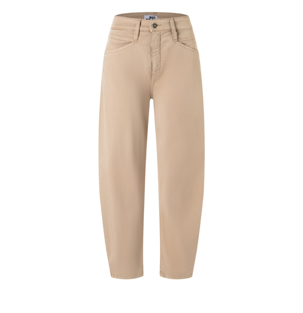 MAC BORA Paperbag Hose - Sunlit Oat Beige - 3141-00-0434L-257A