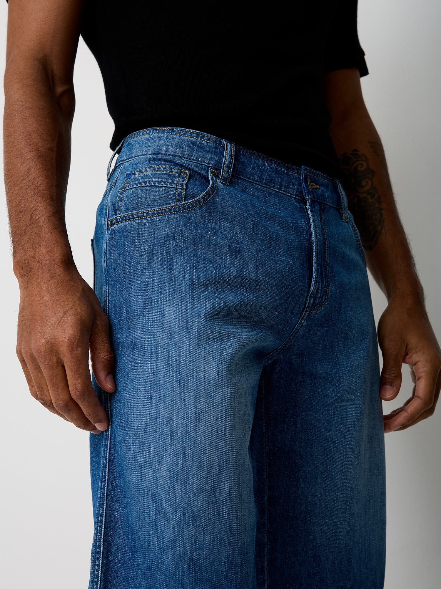 PADDOCKS BEN Shorts mid blue used 80295 7865.4564 - LIGHT DENIM von Paddocks
