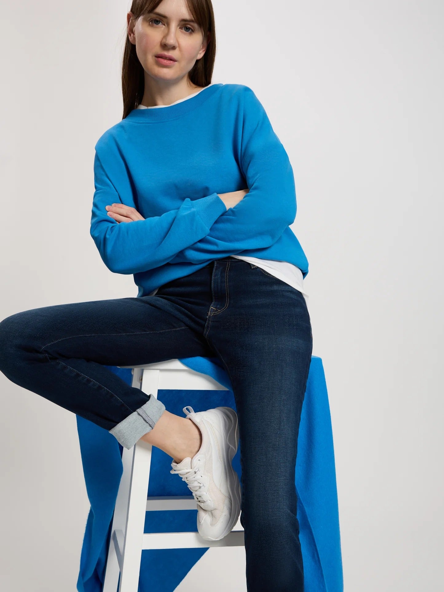 CROSS JEANS ANYA Jeans - Deep Navy Glow - P489-263 von Cross Jeans