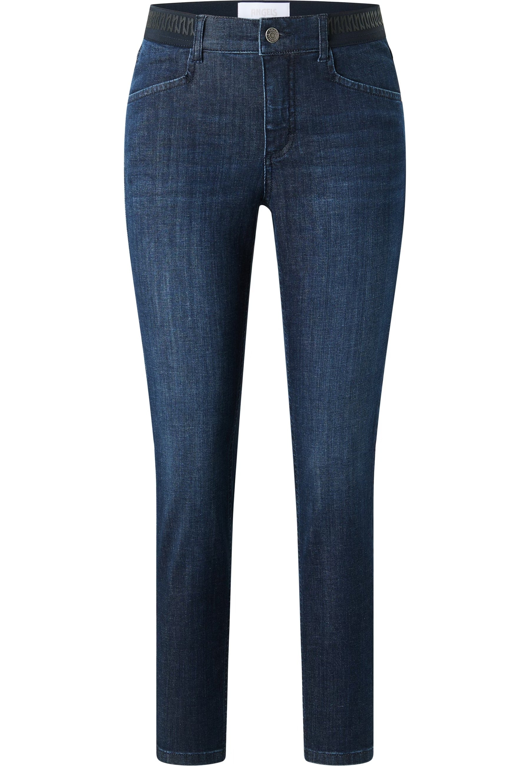 ANGELS Ornella Sporty 7/8 Jeans - Midnight Indigo Wash - 346 688907.3158