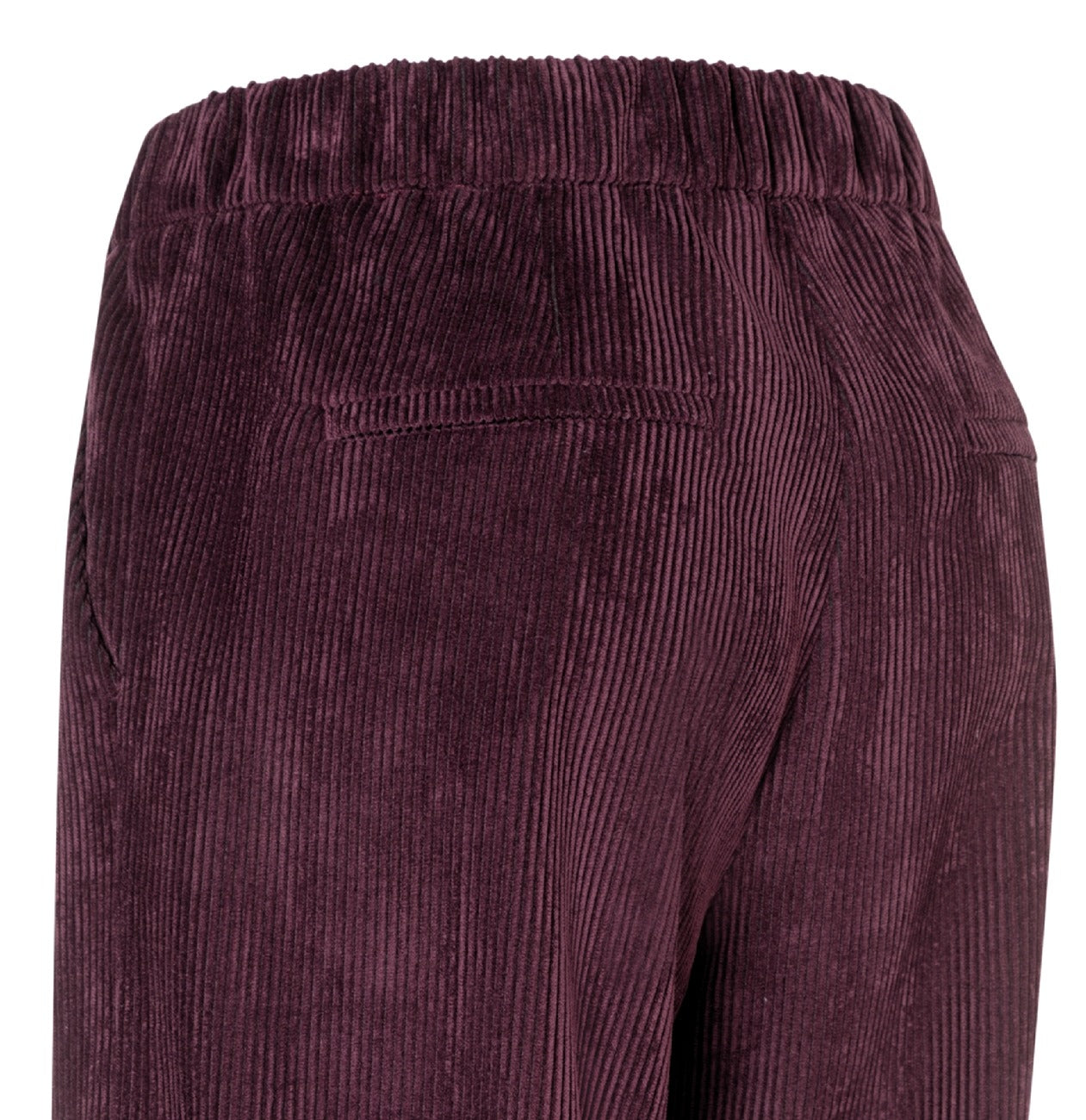 MAC CHIARA Stoffhose - Aubergine Velvet Bloom - 3051-00-0410L-780 von MAC