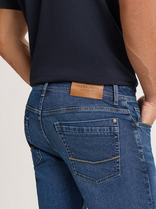 CROSS JEANS Antonio Jeans - Stormy Harbor Blue - E161-518