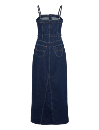 LEE MAXI DENIM DRESS Jeanskleid Ohne Arm - Midnight Indigo Wash - 112363487