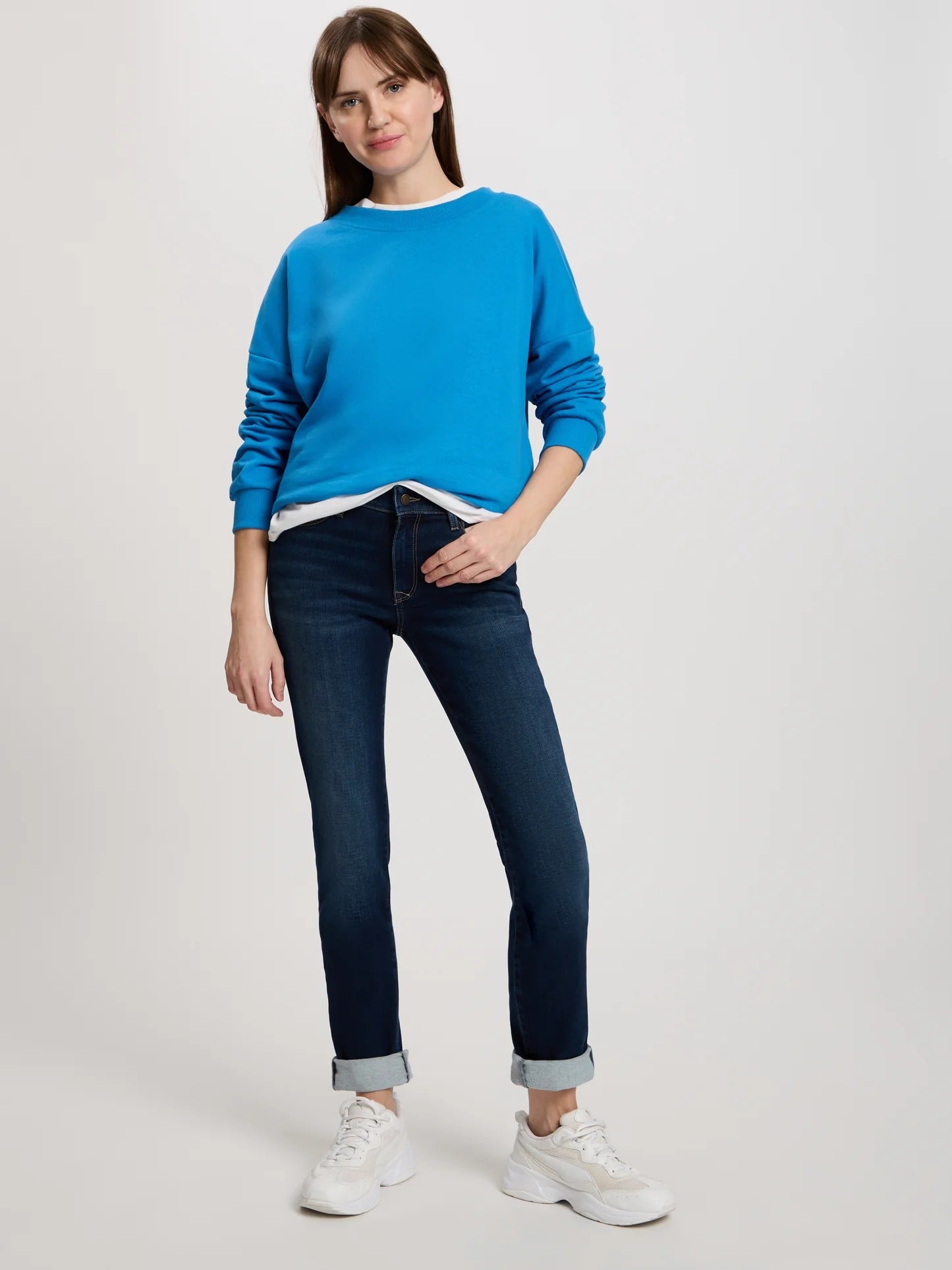 CROSS JEANS ANYA Jeans - Deep Navy Glow - P489-263 von Cross Jeans