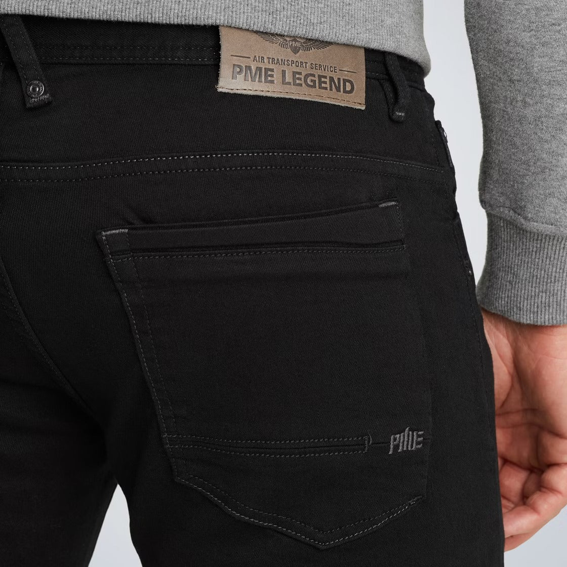 PME LEGEND SKYRAK stay black denim - Midnight Slate - PTR2510729-SBD von PME Legend