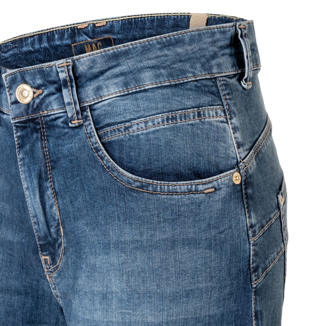 MAC RICH PALAZZO - Skywash Denim - 5233-90-0391L-D585 von MAC