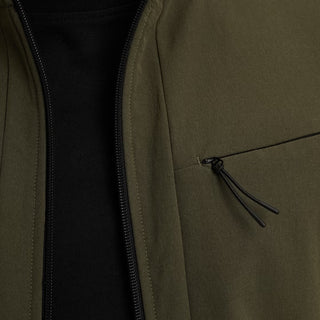 PME LEGEND Interlock-Cardigan - Olive Drift - PSW2508438-6416
