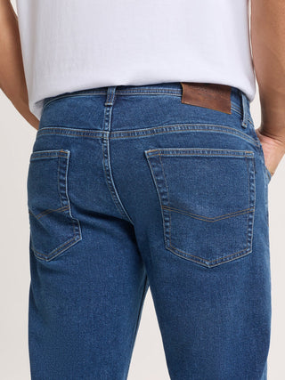 CROSS JEANS Dylan Jeans - Deep Atlantic Navy - E195-160