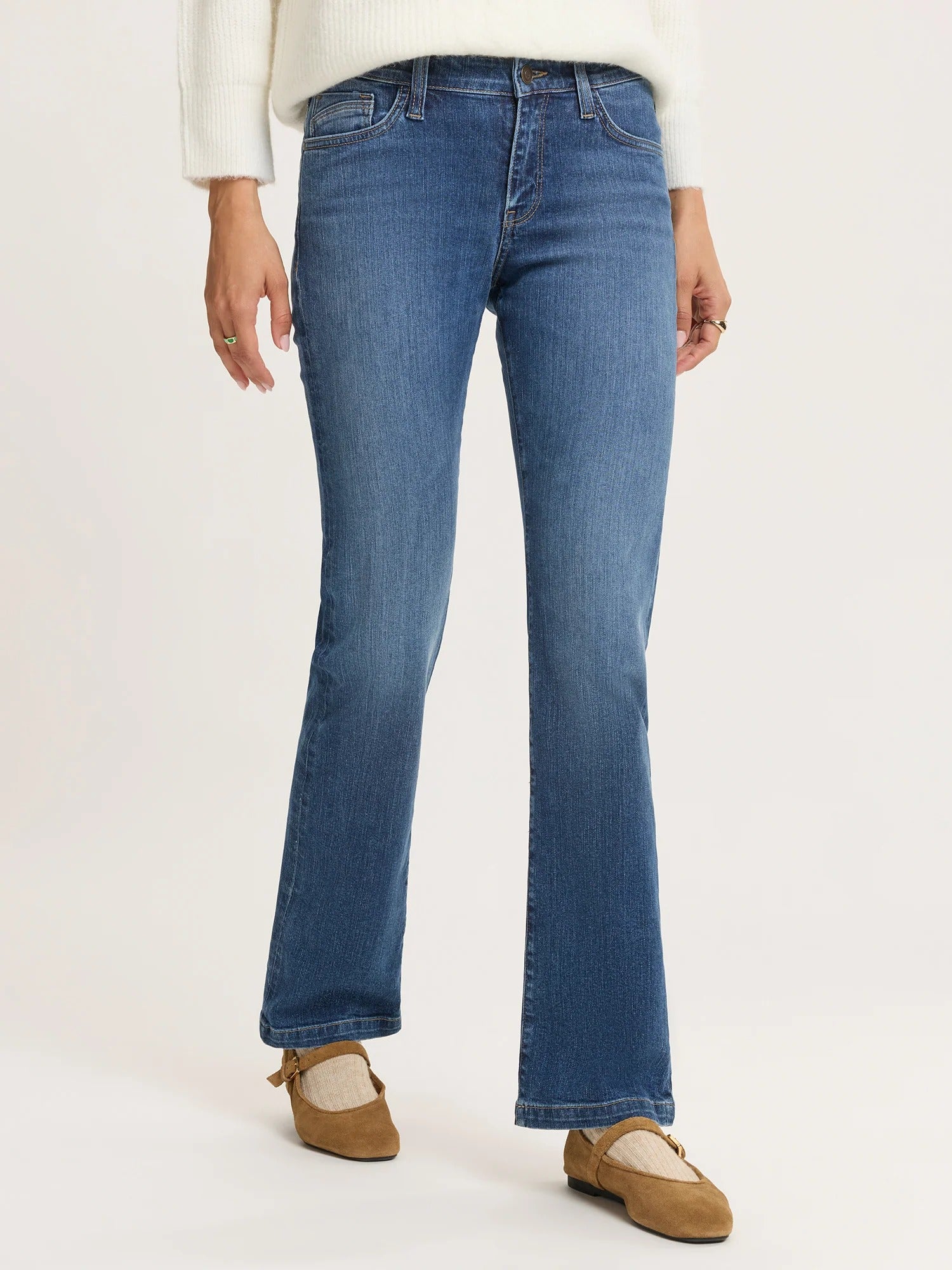 CROSS JEANS Lauren Schlaghose - Blue Harbor Wash - H485-033