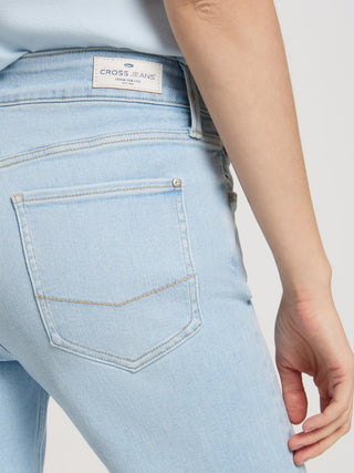 CROSS JEANS Rose Straight - Misty Sky Blue - N487-087