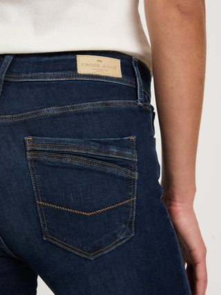 CROSS JEANS ANYA Jeans - Midnight Wash Blue - P489-245