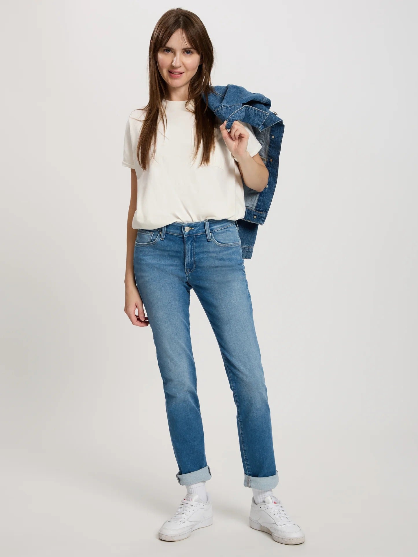 CROSS JEANS ANYA Slim Jeans - Coastline Serenity - P489-264 von Cross Jeans