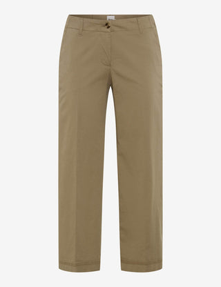 BRAX MAINE S Wide Leg - Olive Sandstone - 9892820 09-3202-37