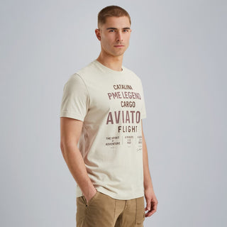 PME LEGEND Avaitor Shirt - Ivory Sand - PTSS2503564-7013