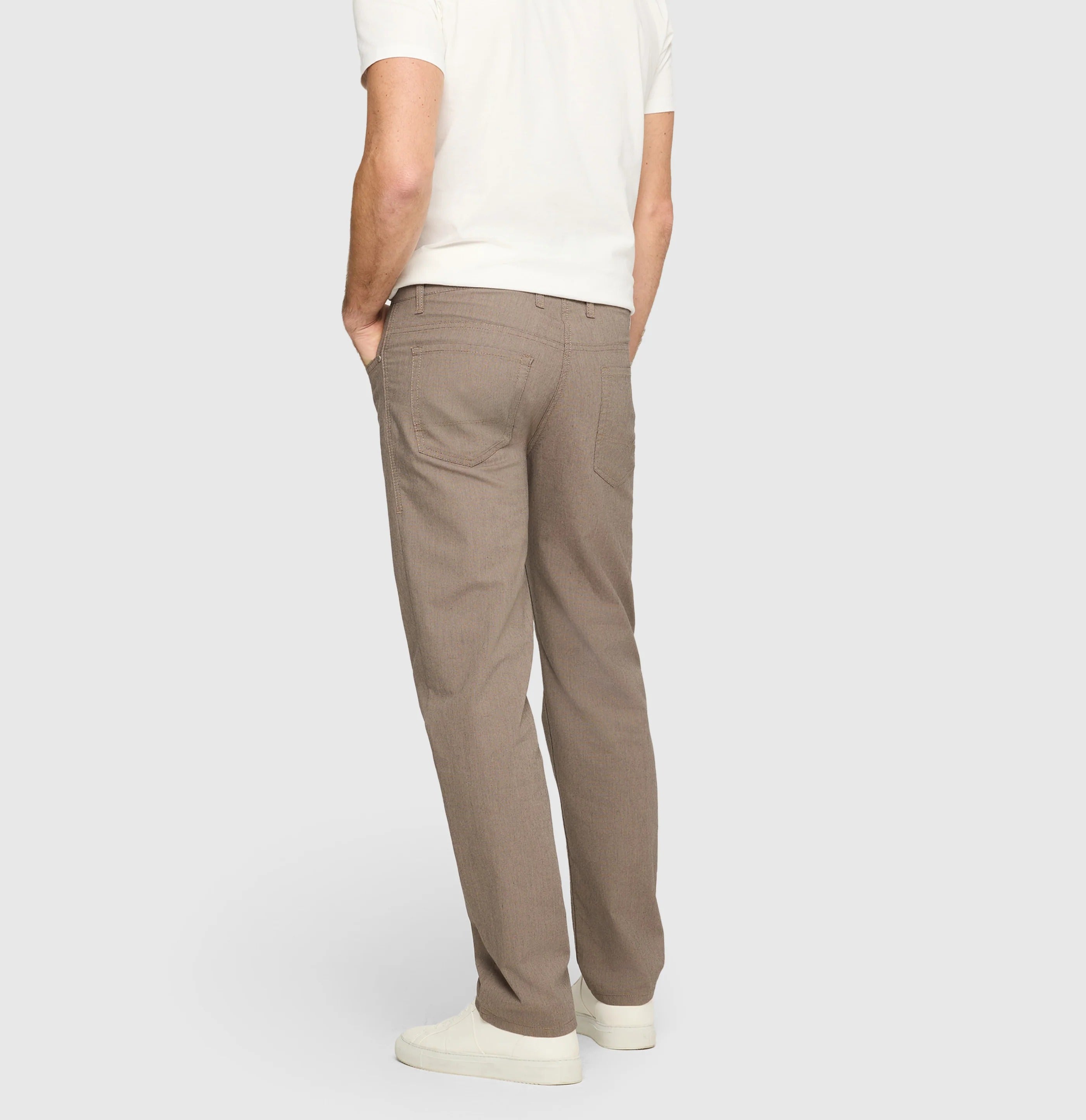 MAC ARNE Stoffhose - Umber Shadow - 0600-92-0607L-297