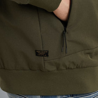 PME LEGEND Interlock-Cardigan - Olive Drift - PSW2508438-6416