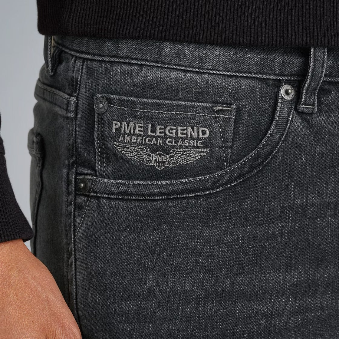 PME LEGEND Navigator Five Pocket - Stormy Asphalt Grey - PTR121-CDG von PME Legend