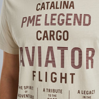 PME LEGEND Avaitor Shirt - Ivory Sand - PTSS2503564-7013