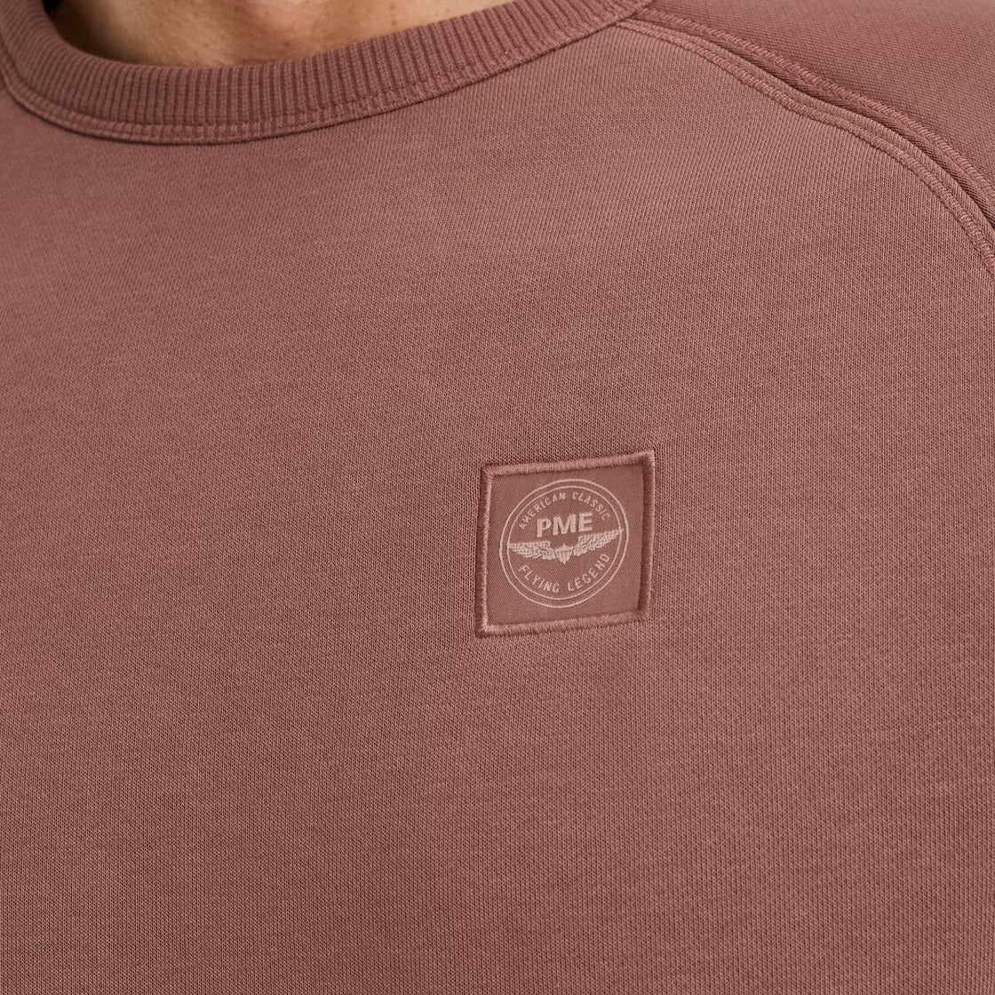 PME LEGEND Rundhals Pullover - Rosewood Whisper - PSW2509453-8202 von PME Legend