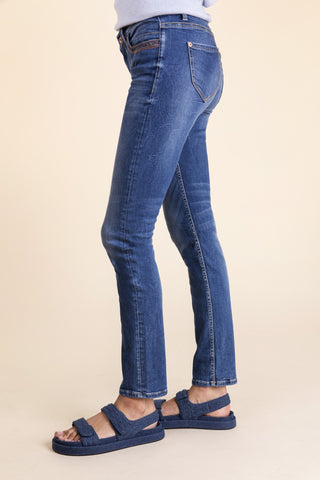 BLUE FIRE Nancy Slim-Fit Jeans - Sun-Washed Coastal Blue - 1001.2265